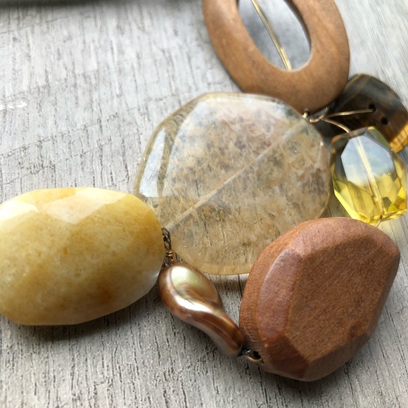 Natural Elements Radiant Necklace, Boho, Healing Crystal, Wedding Guest - Picture 5 of 8